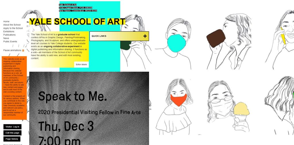 white space is important - Yale School Of Art