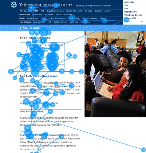 eye tracking study